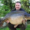 Ollie Try with huge Horton Church Lake lump! 'Spotty' at 47lb 4oz caught fishing a Pineapple Juice pop-up over Essential Cell boilies! #carp #fishing #essentialcell #mainline