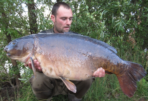 The biggest mirror from my syndicate at 36lb 2oz!