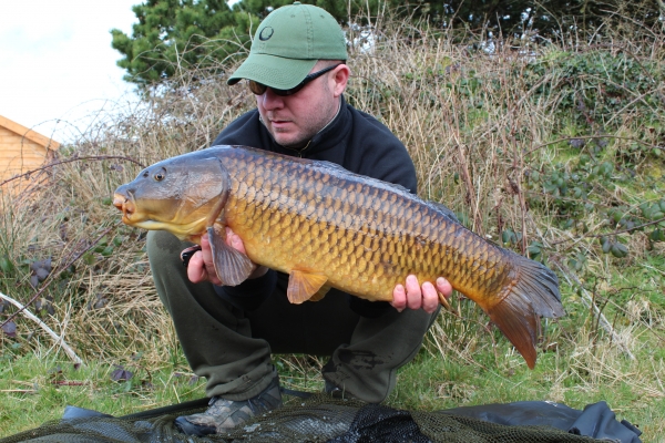 A nice common on the new hook baits at my 'pasty' pool