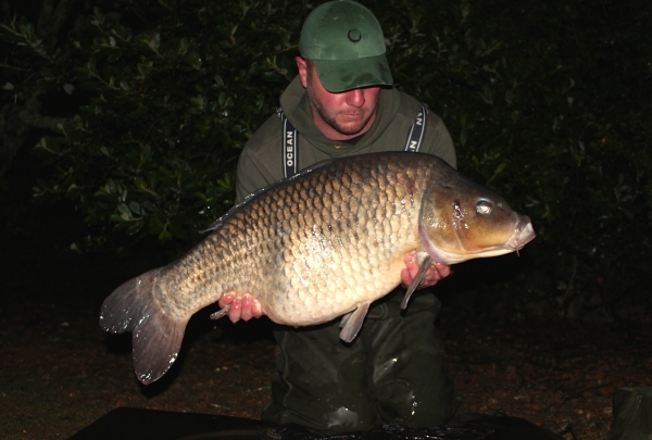 At 33.08lb I was so pleased, a healthy summer weight for this fish