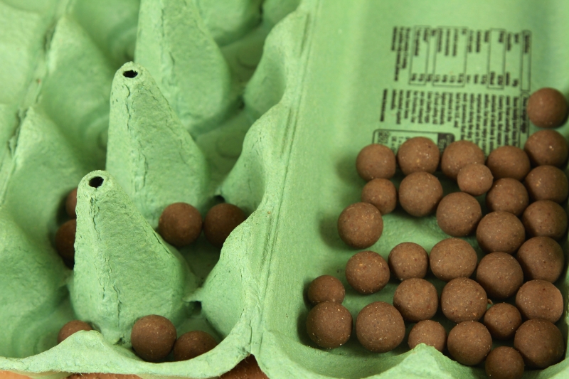 Top-Tip: Empty egg cartons are perfect for air-drying your baits and allow them to harden-up.