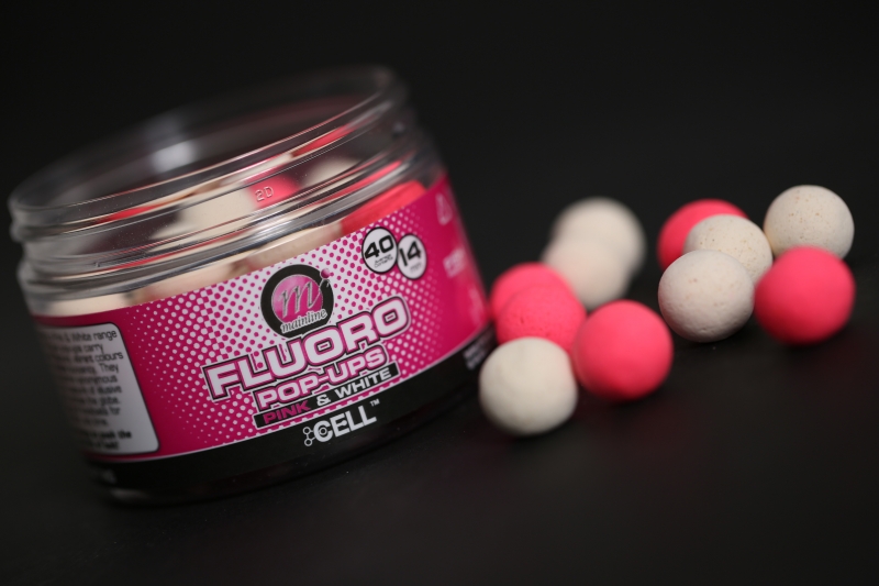 Using a bright hookbait doesn't mean you can't use your favourite food source flavour such as the Cell