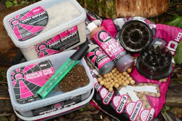01 Here are all the baits and bits I use to make-up my balls of Groundbait.