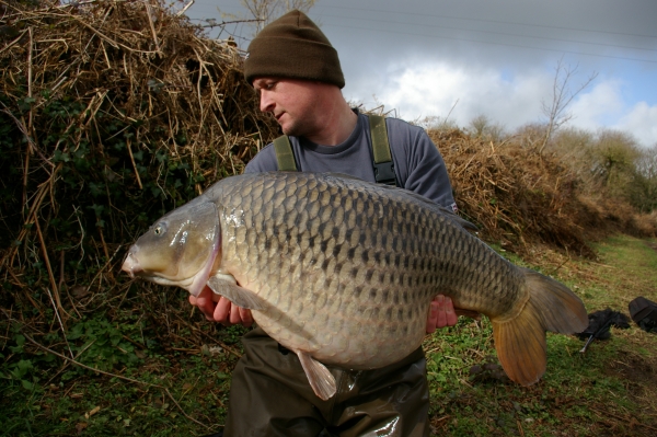 The Silver Common at 38lb 8oz!