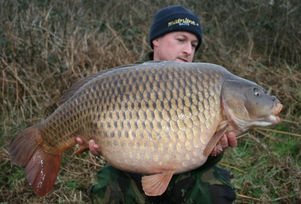 33lb of pristine Argal Lake common carp