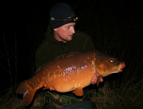 One mirror became two with this 24lb fish coming to the net