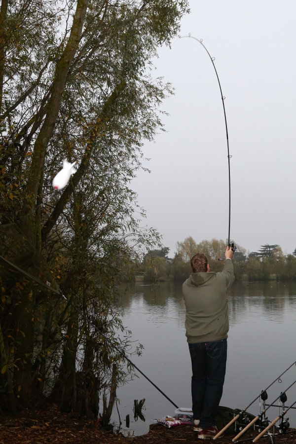 Raised lakebed features are great spots for adding a little bait