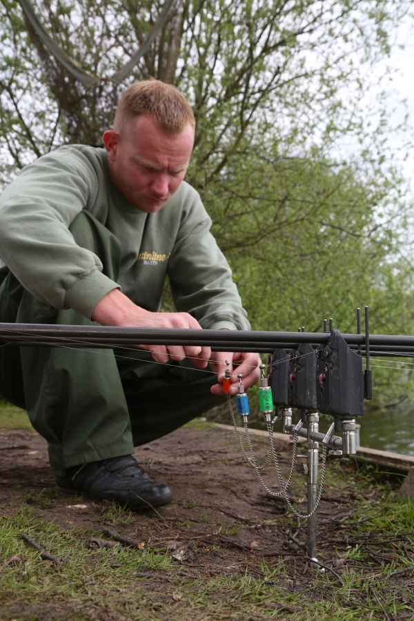 Fish bow tight lines with Zigs for maximum indication!