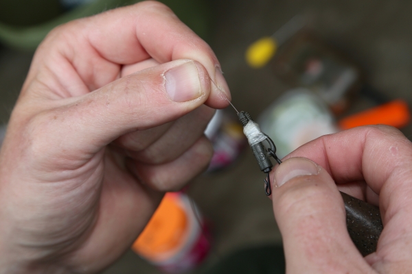 Replacing the lead clip tail rubber with PVA tape ensures the lead is dropped