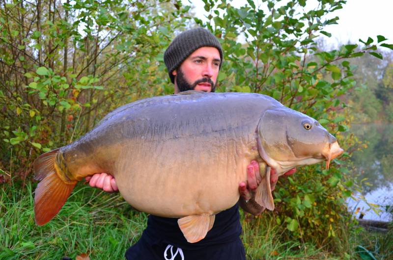 Ray with a 37lb fish