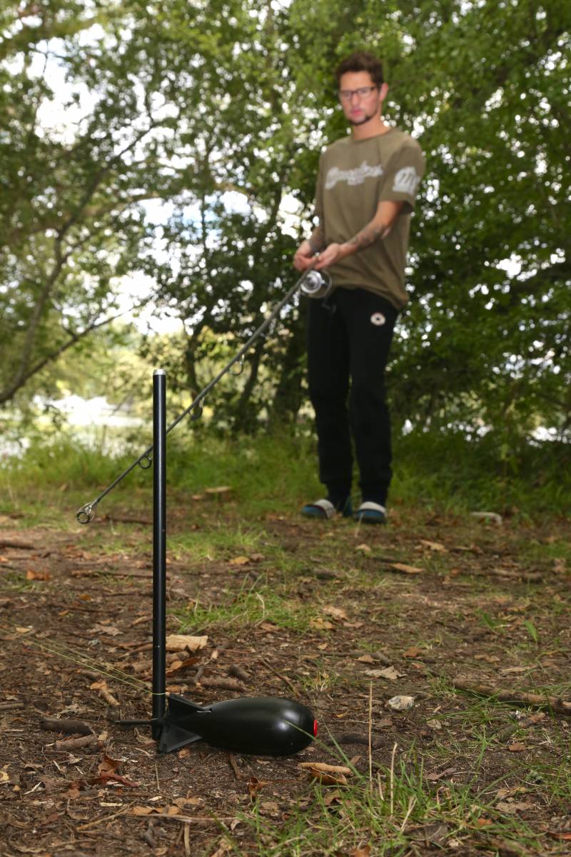 The two-bankstick-trick is the best way of clipping-up your rods accurately to the same spot