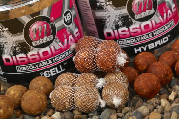 Designed as hookbaits, the new Dissolvas also make great high attract PVA stringers