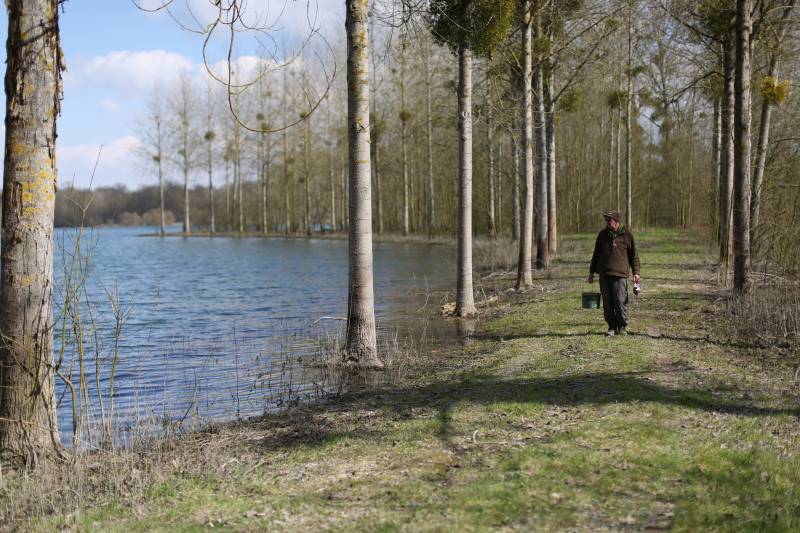 Reeling in and walking the lake is far from wasted time