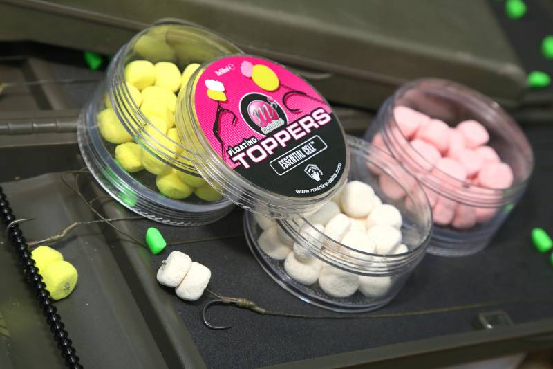 Bright and buoyant - for me these Toppers form the ideal Method feeder fishing hookbait