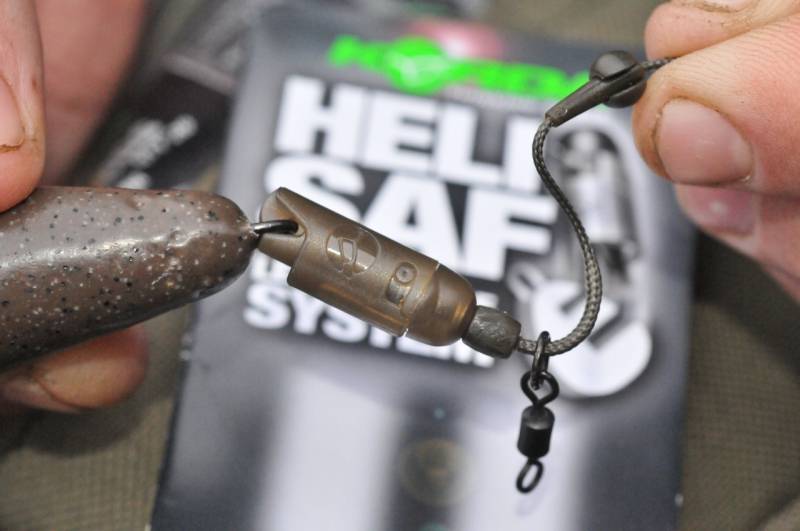 The Heli Safe System is an easy way of dropping the lead from a Chod Rig set-up