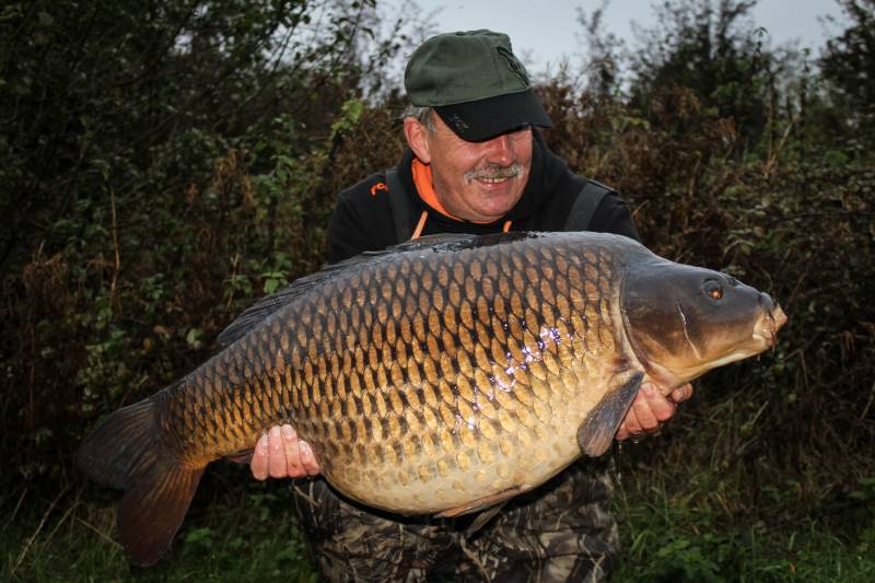 Confidence in my bait just leaves me to worry about where to put it as this 46lb10oz common proves