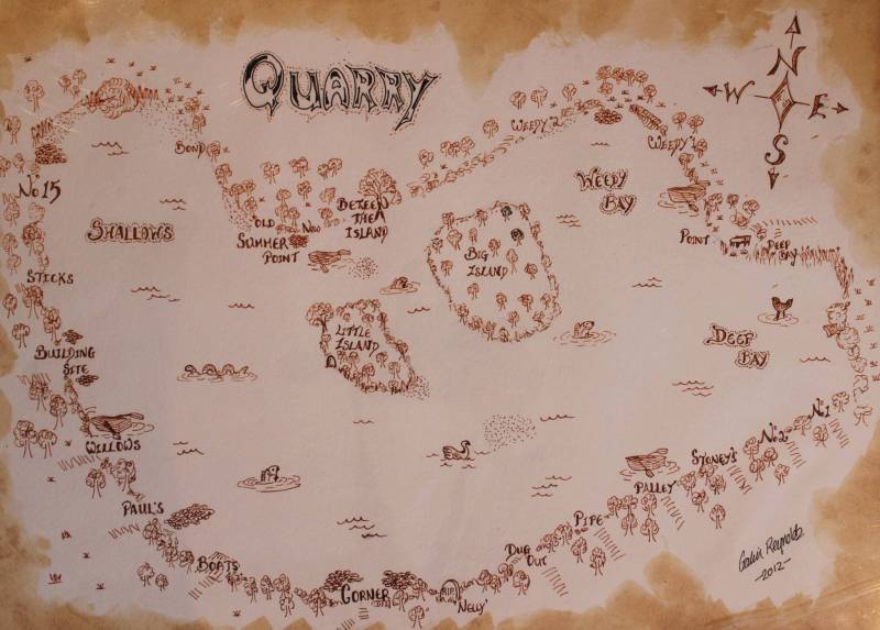 The Quarry map