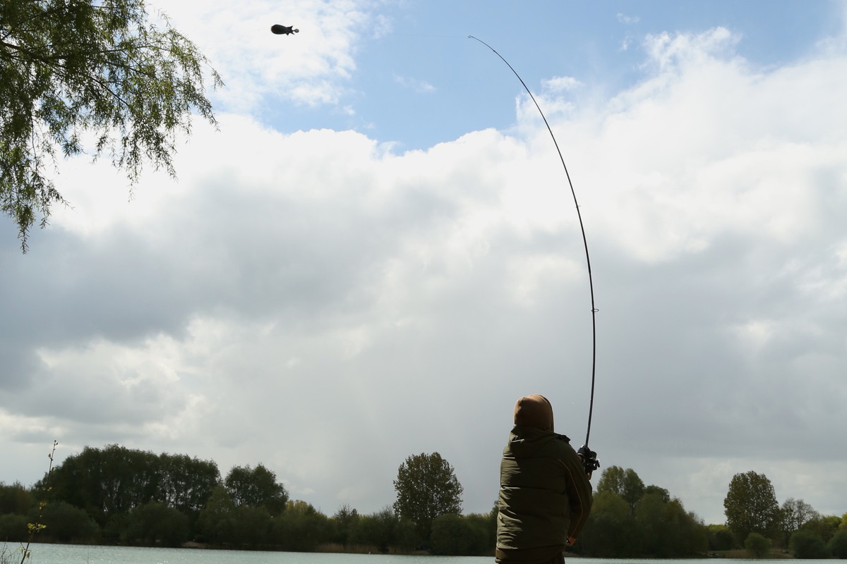 Working the Spomb and getting the bait out there