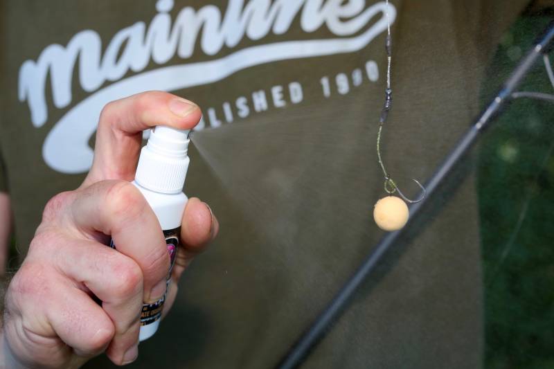 The sprays are great for boosting hookbait attraction just before casting out or rejuvenating a hookbait that has not been out long.