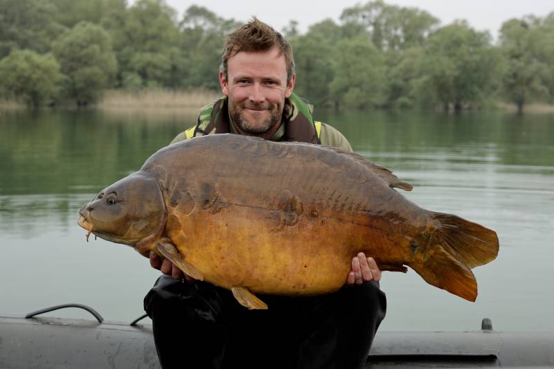 The third of a hat trick of fifties caught early last year fishing Essential Cell pop ups over matching boilies and corn!