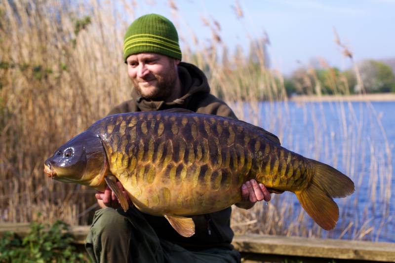 The baiting approach was clearly working, 32lb 6oz Fully!