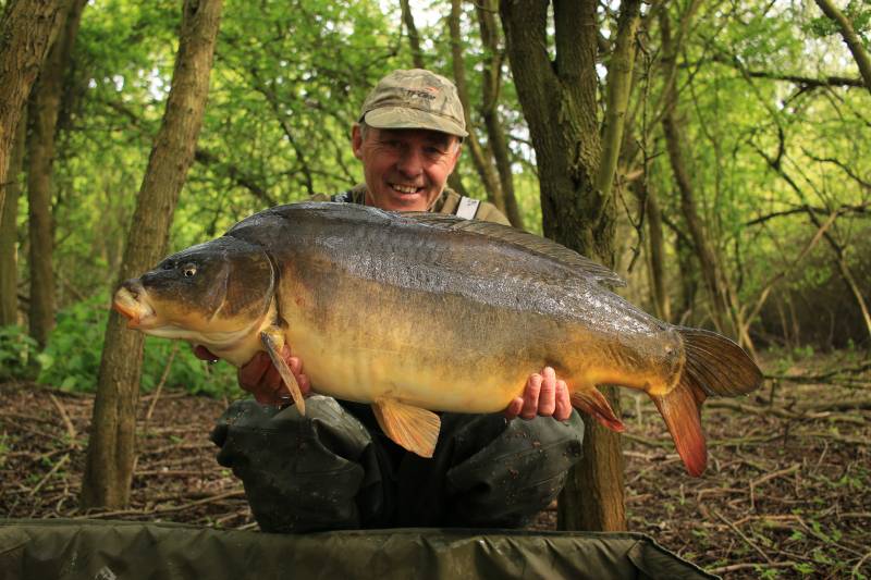 For me, mobility is a key element to catching carp at this time of year.