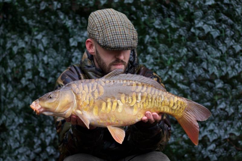 One of our biggest home grown carp at 9lb 13oz