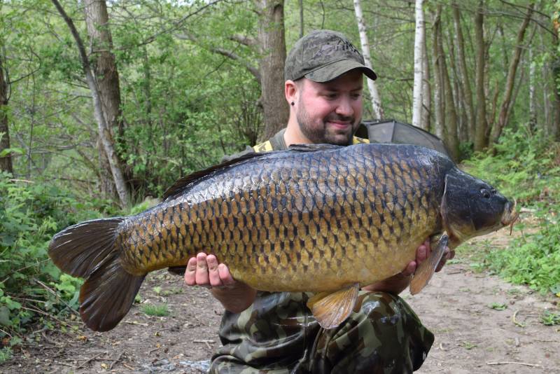 My aim is not to just catch a single fish, but build the session into a hit of captions like this Sandhurst common