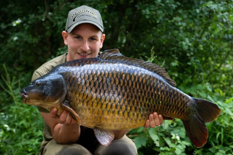 There should be plenty of hungry carp like this one!