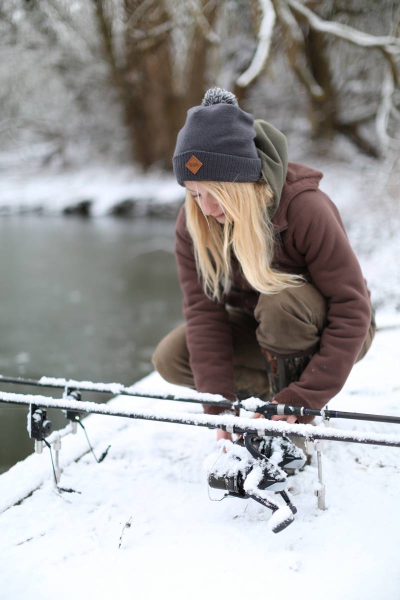 : Luckily, I get to fish most weekends, come rain or shine (or snow)