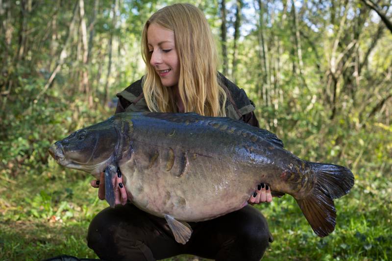 A new PB at 32lb 8oz but not for long!