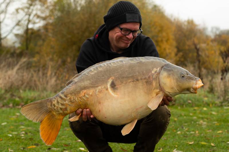 A nice 30lb 8oz mirror to keep the confidence going!