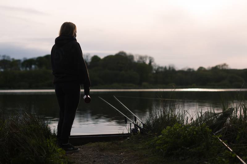 Watching the water and trying to gauge the activity levels of the carp is vital to using the right amount of bait