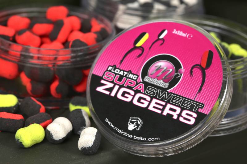 Three different colours combined with black makes these a vital part of my Zig fishing