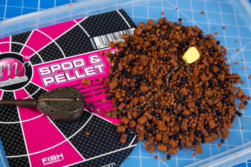 Most carp are brought up on pellets and a solid bag presents them perfectly at this time of year