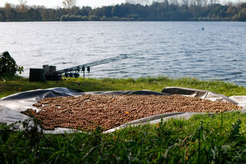 Shelf Life boilies removes the need to air-dry Freezer Baits like this on long trips.