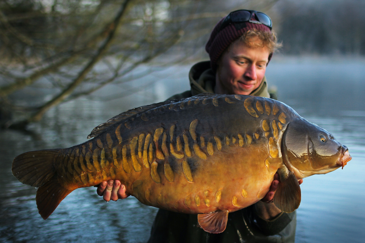 Some of my best sessions have come in the winter months on my syndicate Milton Abbas using straight Cell Boilies out the bag