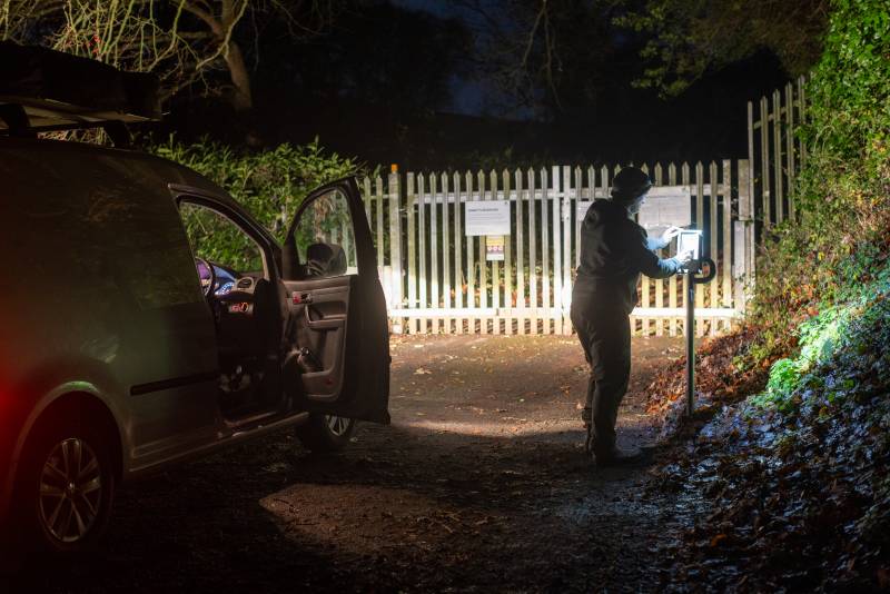 An early start to be first on the gate.