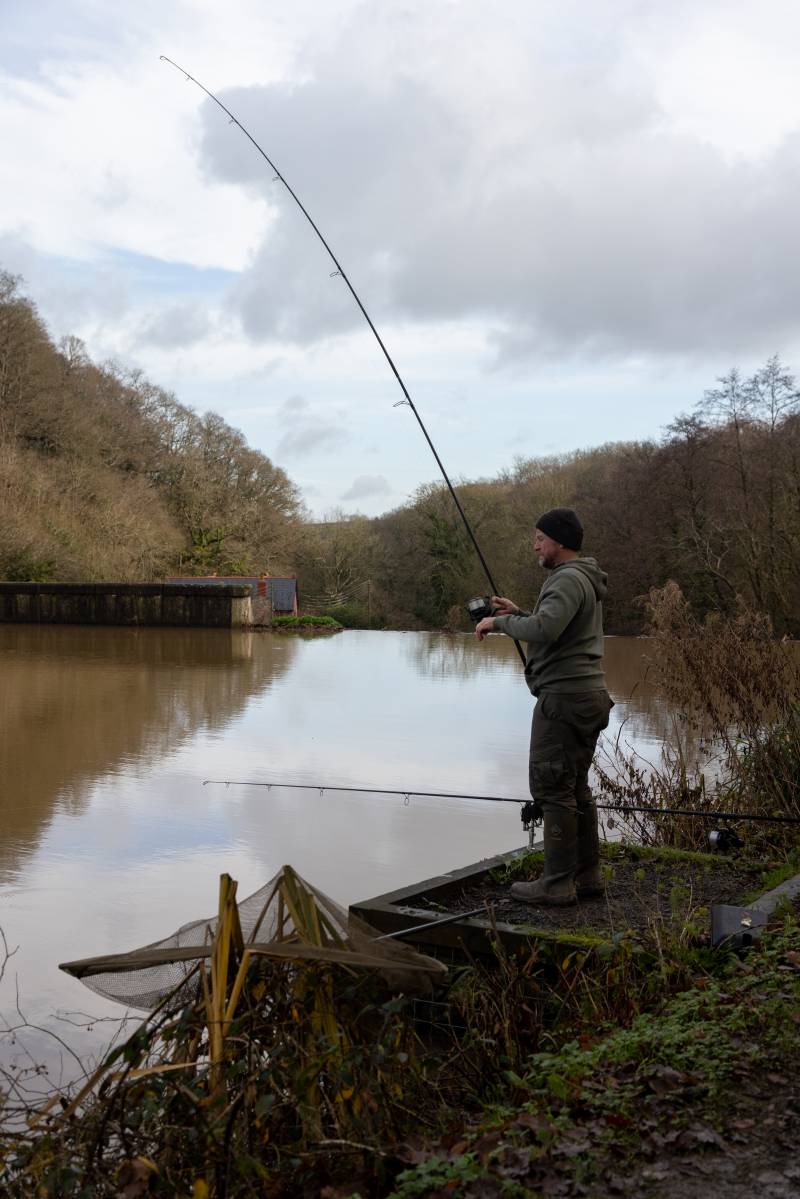 Finaly into a Jennets carp!