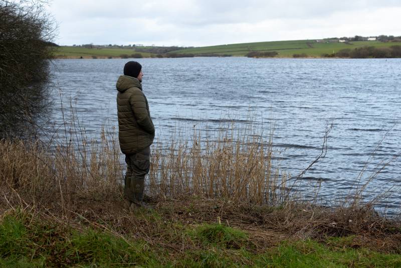Watching the water for signs of fish to cast to is a vital element of fishing singles.