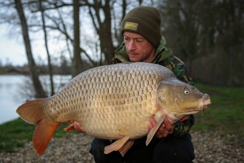 A great start to a French trip a few years back &ndash; picking off a early bite with a Milky Toffee single.