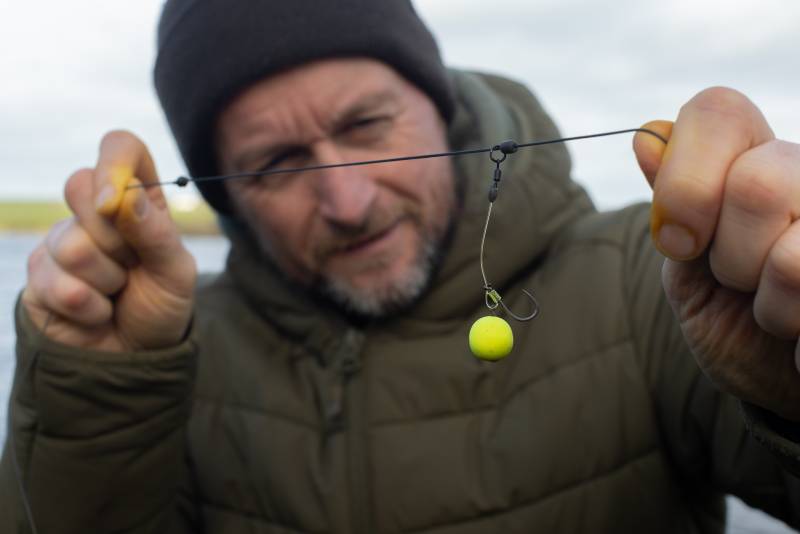 Chod Rigs are also a good presentation for fishing singles.