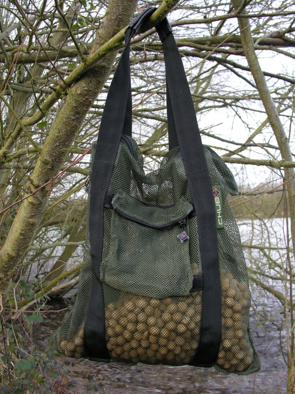When I am fishing in open water, with boilies, I am likely to be fishing with a spread of bait
