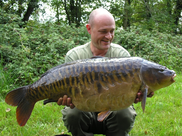 Taking to the boat successfully landed this stunner!