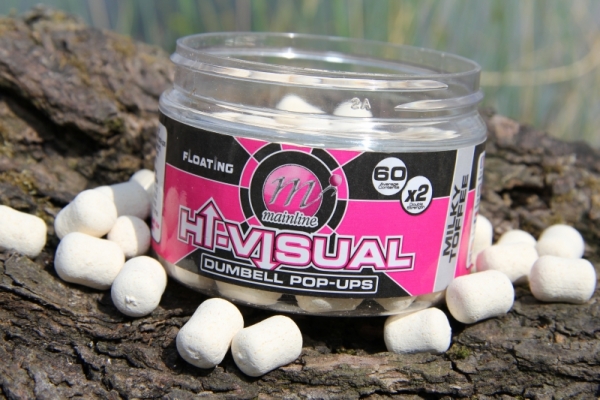 Milky Toffee Dumbell pop-ups, a great alternative hook-bait to combine with Cell