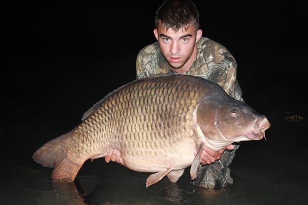 A massive 64lb common for Matt Miller on Activ-8!