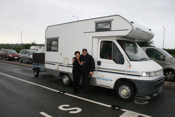 Ready for the start of our Motorhome adventure!