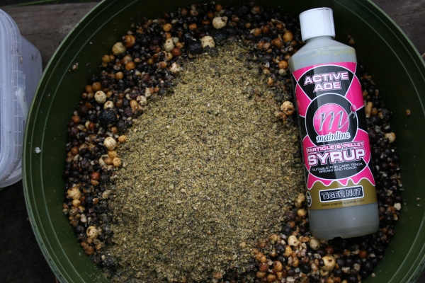 Add some ACTIVATED GROUNDBAIT and a ACTIVE ADE PARTICLE SYRUP to the mix.