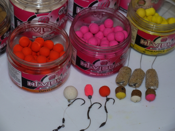 Mainline Hi-Vis hookbaits - I dont know a carp that could resist one of these!