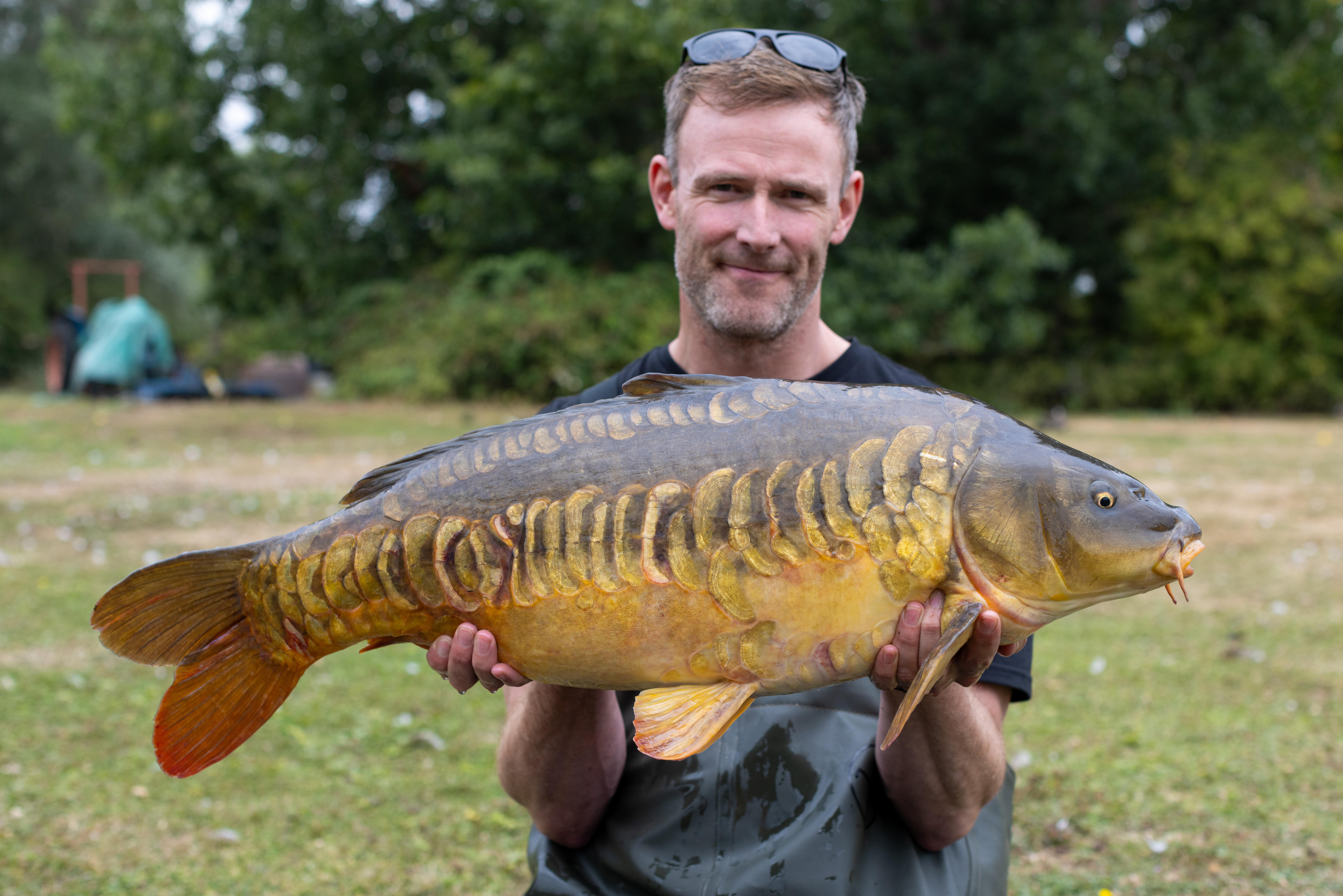 Carp Fishing at Horseshoe Lake!